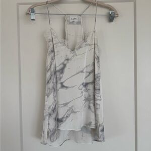 Cami NYC marble racer tank